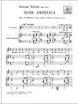 Senza Mamma. Suor Angelica - PUCCINI - Partition - Opéras